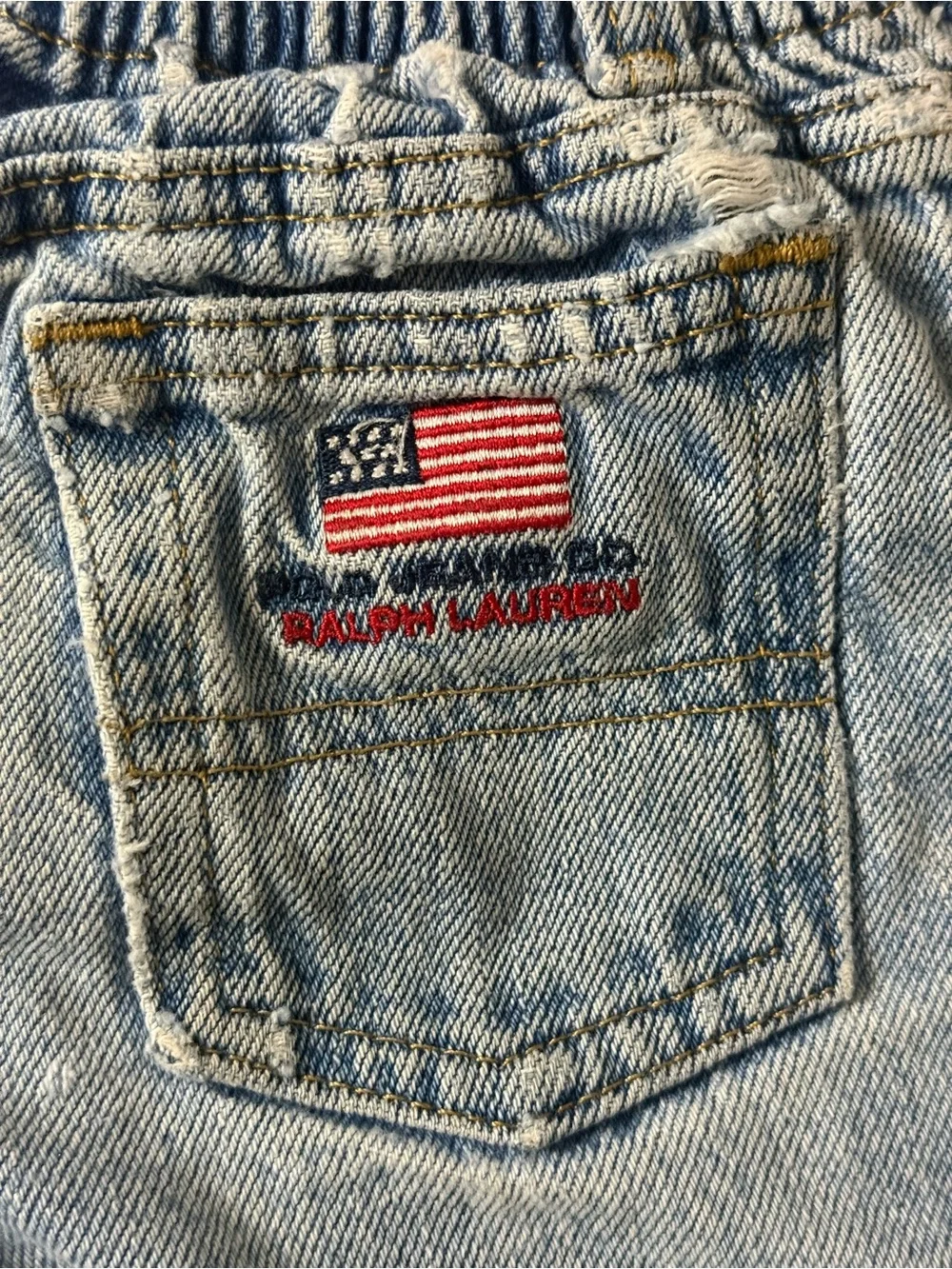 Ralph Lauren Light Wash Blue Kids Jeans